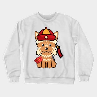 Lunar New Year Yorkshire Terrier Crewneck Sweatshirt